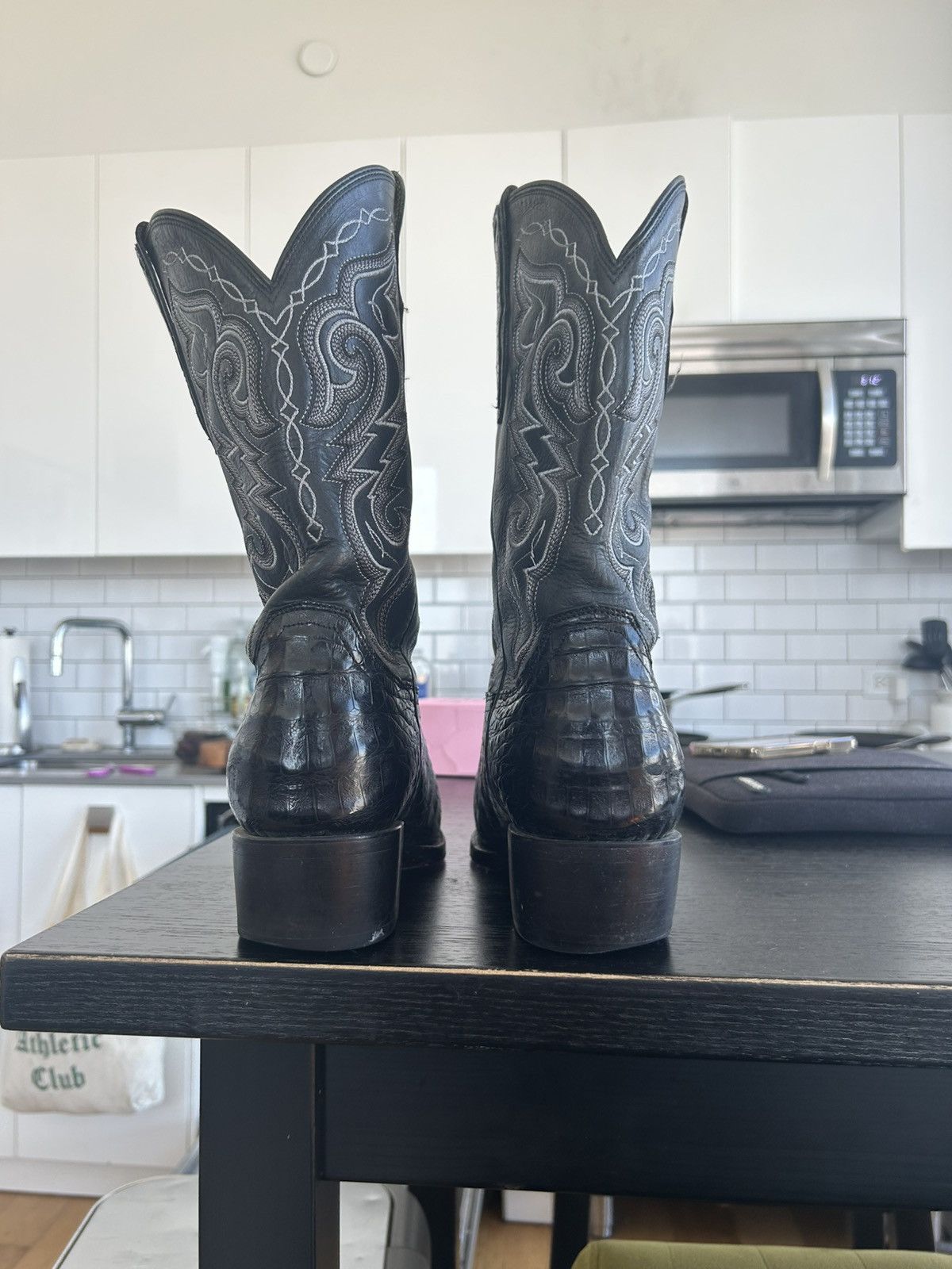Rujo Boots Rujo - The Kirby Black Caiman Boots Size US 11 / EU 44 - 3 Thumbnail