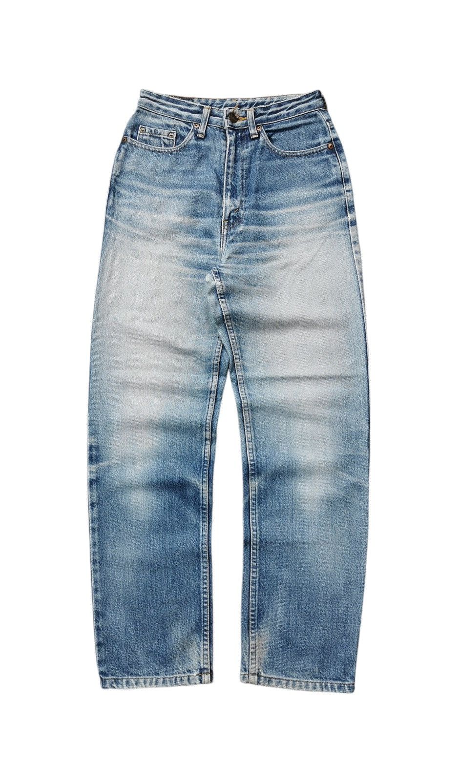 Levi's Vintage Levis Jeans 515 Distressed Faded Blue Denim Size 25" / US 0 / IT 36 - 1 Thumbnail