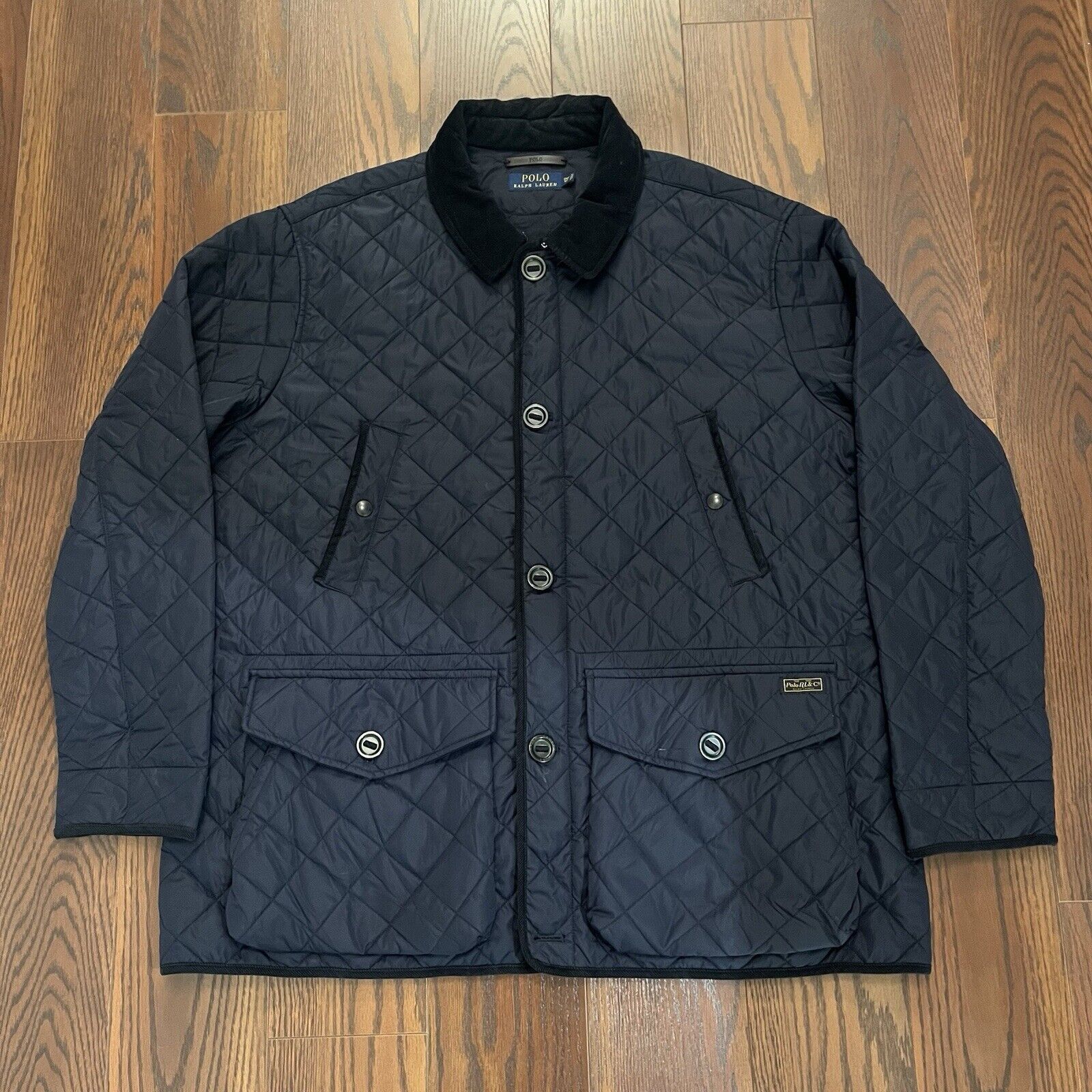 Ralph Lauren Polo Ralph Lauren Water Repellent Quilted Jacket 3XLT Navy Size US XXL / EU 58 / 5 - 1 Thumbnail