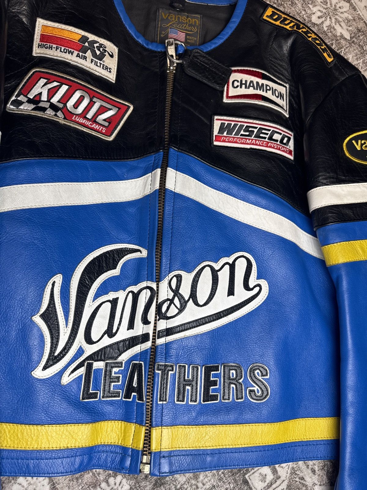 Vanson Leathers Rare Vanson Genesis leather Jacket 50 US Size US XXL / EU 58 / 5 - 2 Thumbnail
