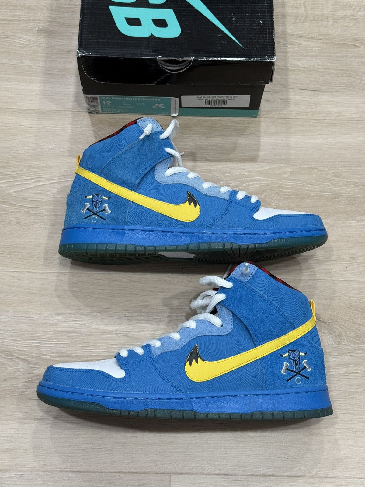 Nike Nike SB Dunk High Familia Blue Ox Sneakers Size US 12 / EU 45 - 2 Thumbnail
