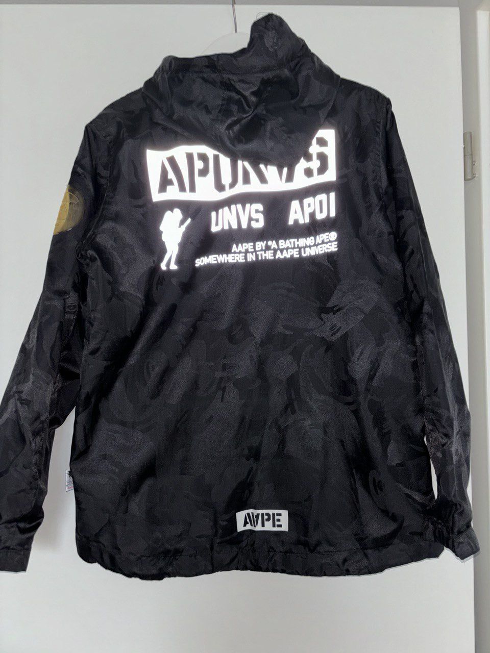 Aape × Bape Bape camo black anorak Size US M / EU 48-50 / 2 - 7 Thumbnail