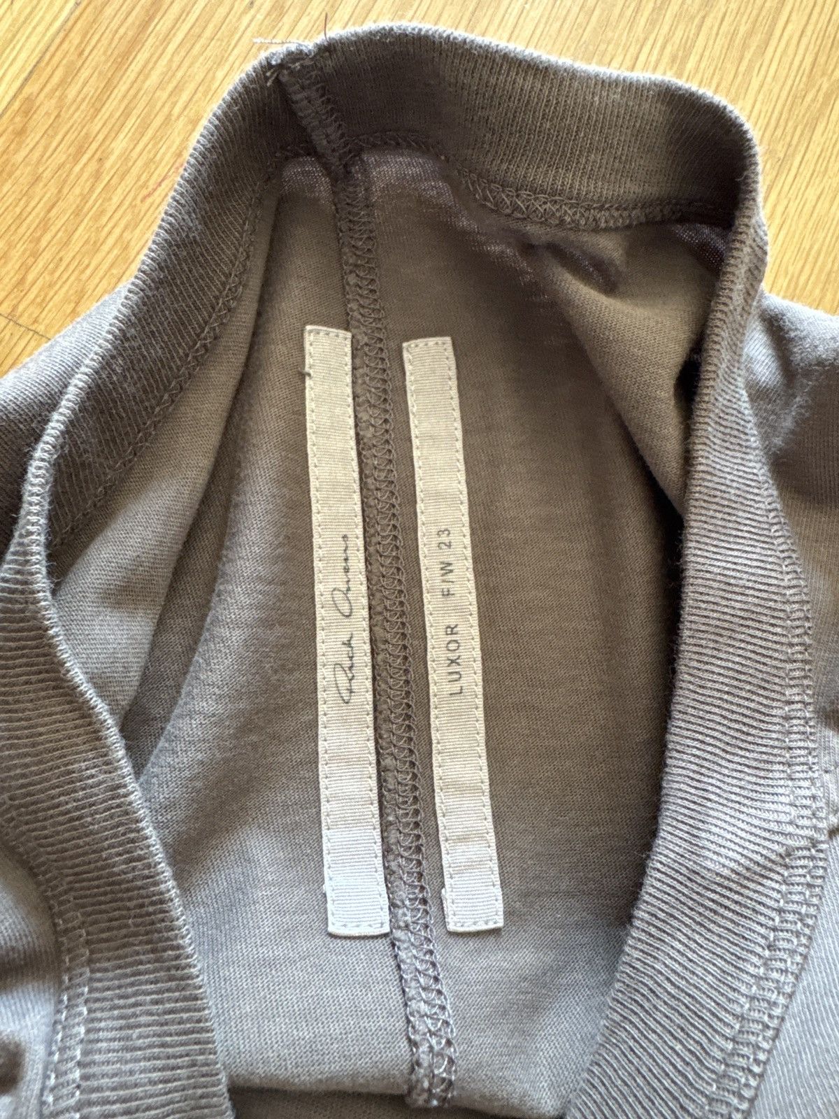 Rick Owens Rick Owens Dust Long Sleeve Size M Size US M / EU 48-50 / 2 - 3 Thumbnail