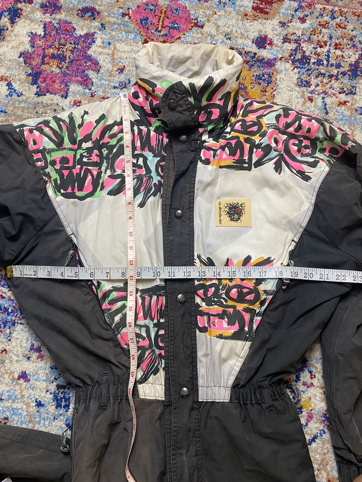 Quiksilver × Vintage VINTAGE QUIKSILVER CLASSIC FACE TRIBE SKI JUMPSUIT Size US 30 / EU 46 - 11 Thumbnail