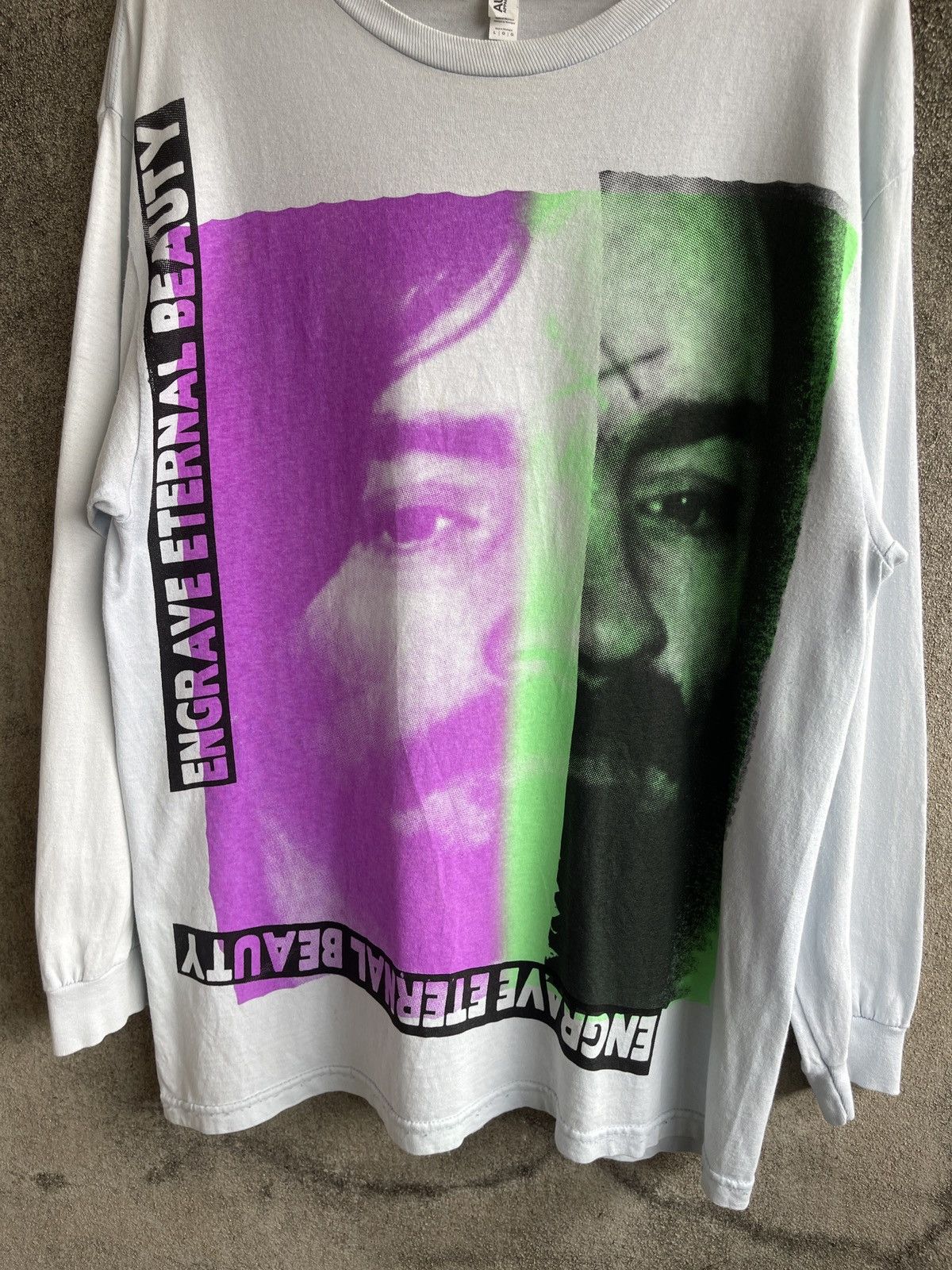 Beauty Beast Vintage🔥Charles Manson🔥ENGRAVE ETERNAL BEAUTY Graphic Tee Size US L / EU 52-54 / 3 - 5 Thumbnail