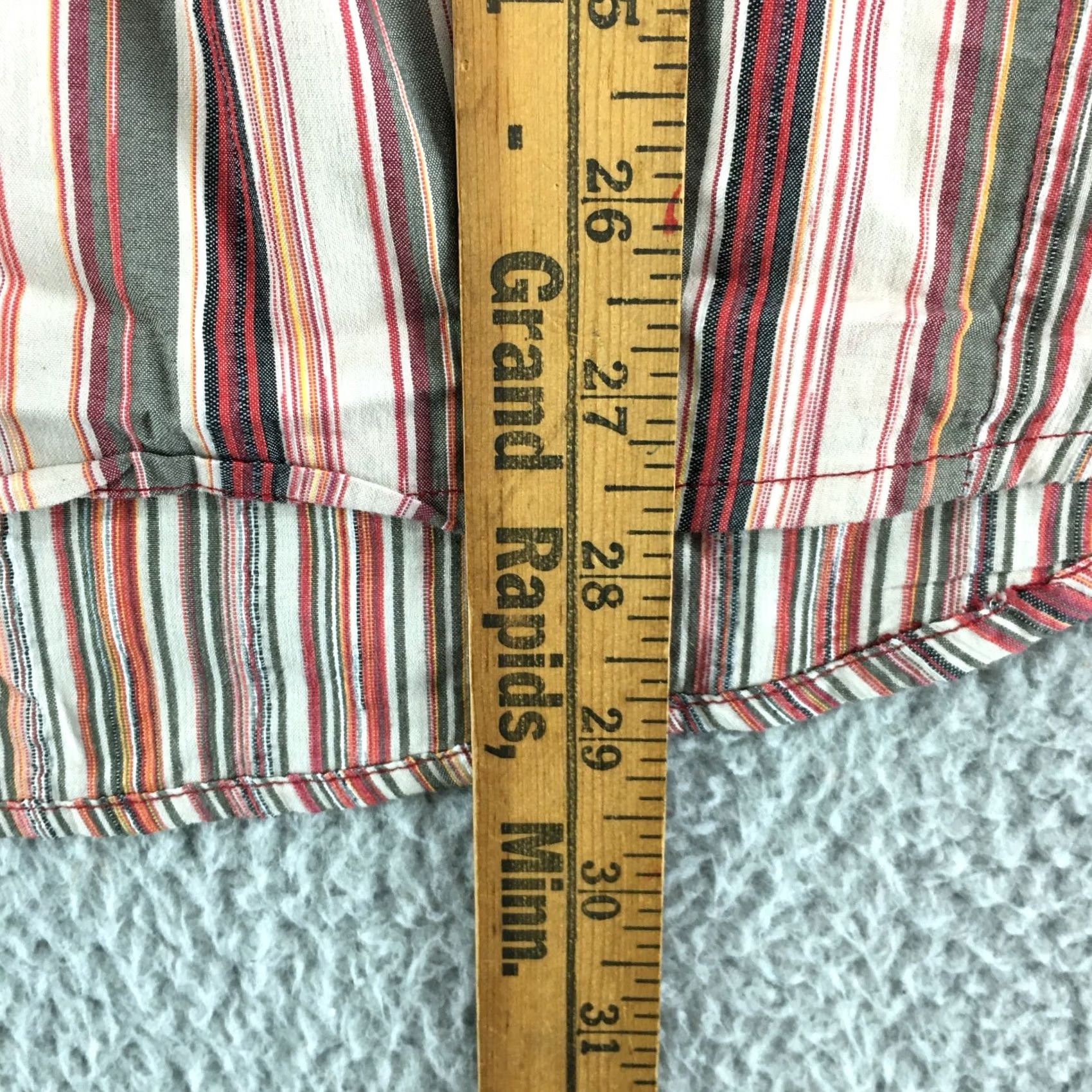 Kenneth Cole Kenneth Cole Striped Long Sleeve Shirt Mens L Pink Cotton Blend Button Up Casual Size US L / EU 52-54 / 3 - 5 Thumbnail