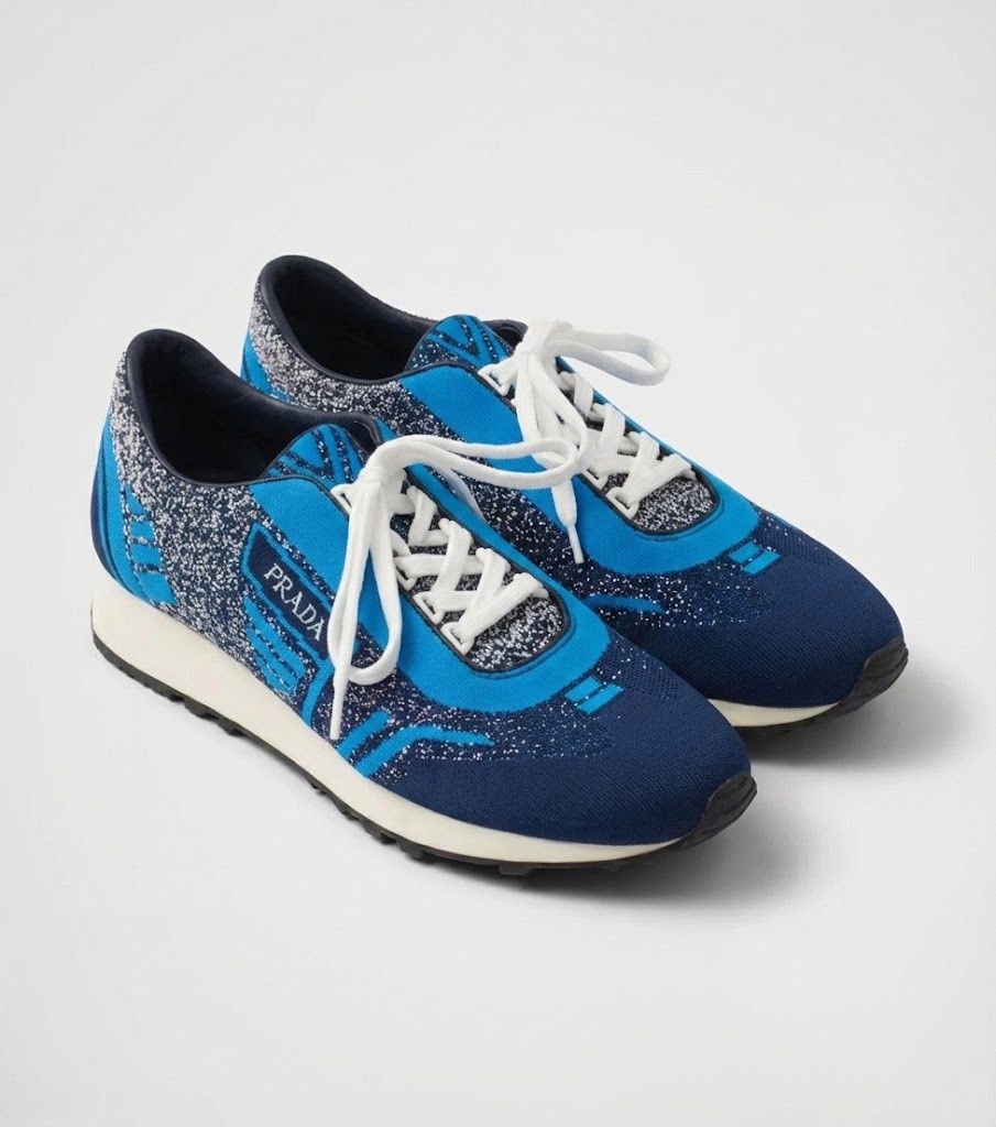 Prada Milano 70 Stretch-Knit Sneakers Size US 9.5 / EU 42-43 - 1 Thumbnail