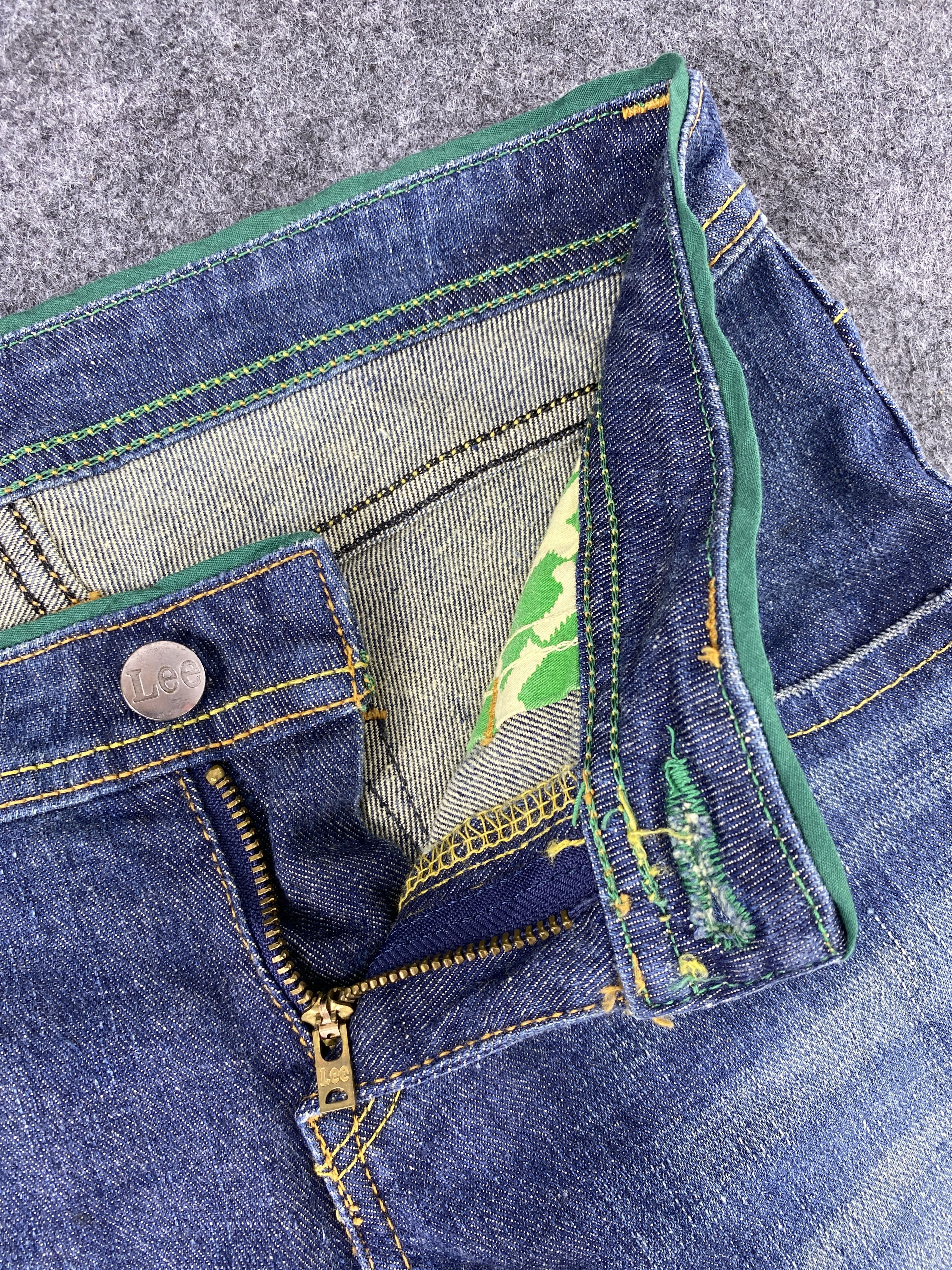 Lee Vintage Lee Blue Wash bootcut Jeans - J1000 Size 27" / US 4 / IT 40 - 7 Thumbnail
