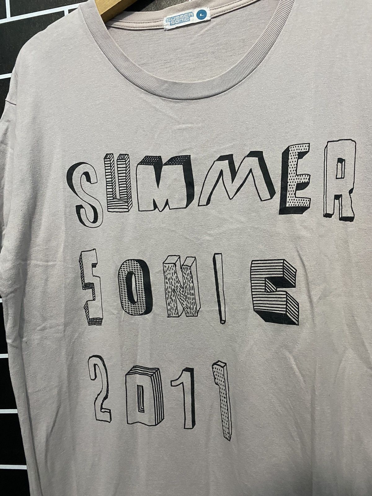 Band Tees Summer sonic 2011 Japan live tour concert rock band tshirt Size US L / EU 52-54 / 3 - 2 Thumbnail