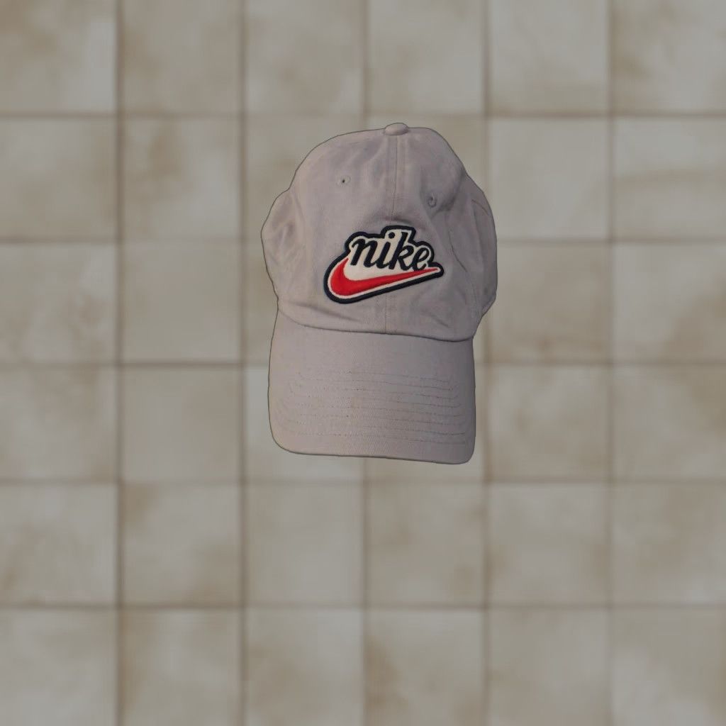 Nike NIke Hat Cap Strap Back Gray Heritage 86 Embroidered Red Swoosh Mens Twill Logo Baseball Cap Adjustable One Size Gray Mens Heritage 86 Swoosh Cap Size ONE SIZE - 1 Thumbnail