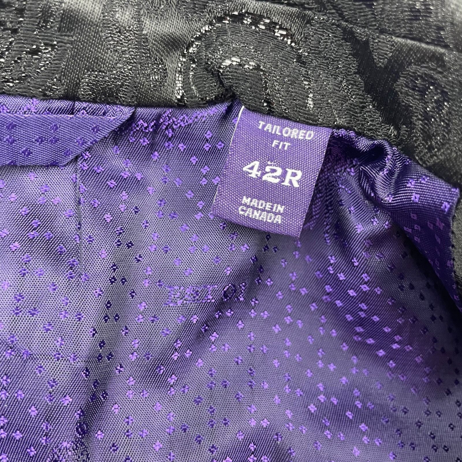 Robert Graham NEW Robert Graham Men's Metallic 2-Button Blazer Black Paisl Size 42R - 6 Thumbnail