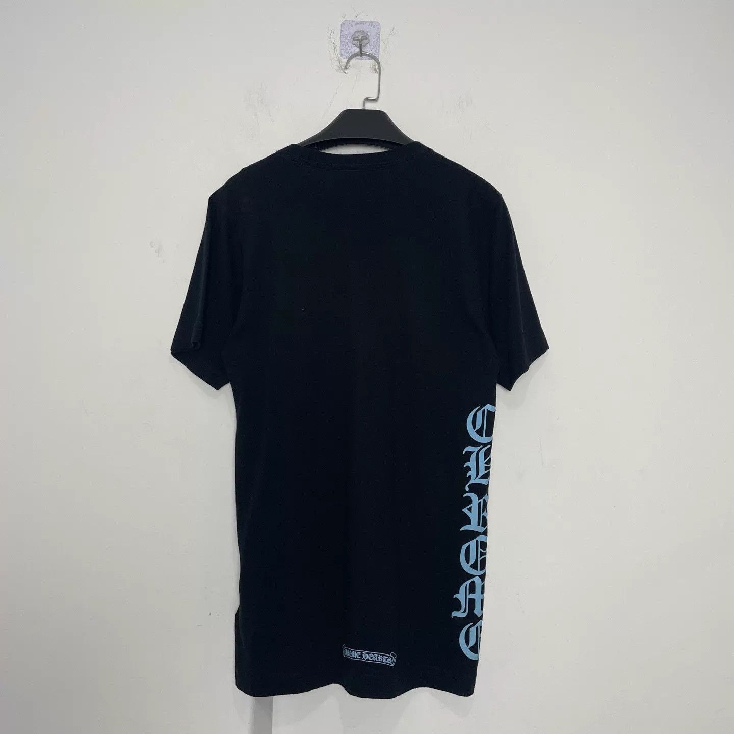 Chrome Hearts Black Short Sleeve Graphic Tee with Pocket Size US XXS / EU 40 - 2 Thumbnail
