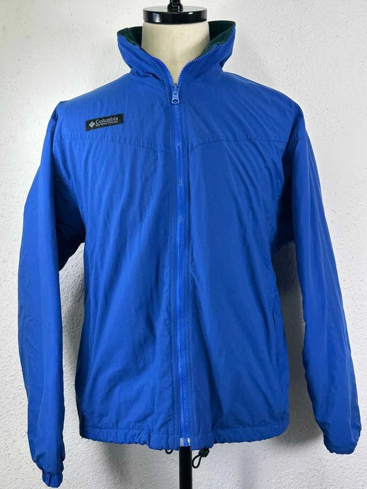 Columbia Columbia Vintage Fleece Lined Full Zip Bomber Jacket Blue L Size US L / EU 52-54 / 3 - 1 Thumbnail