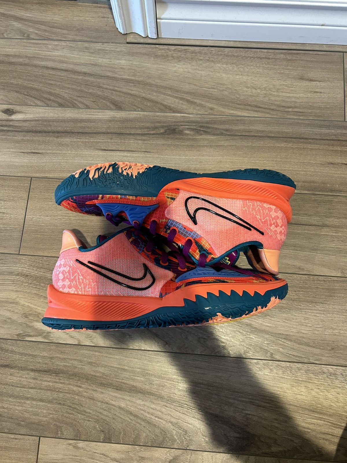 Nike Kyrie 4 low 1 world 1 people | Grailed