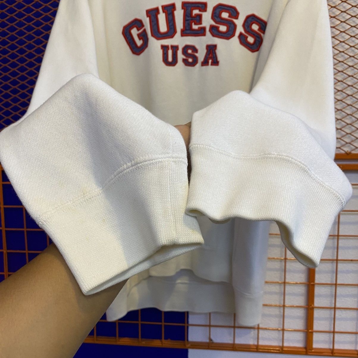 Guess Vintage Guess Usa Sweatshirt Crewneck Embroidery Size US XL / EU 56 / 4 - 3 Thumbnail