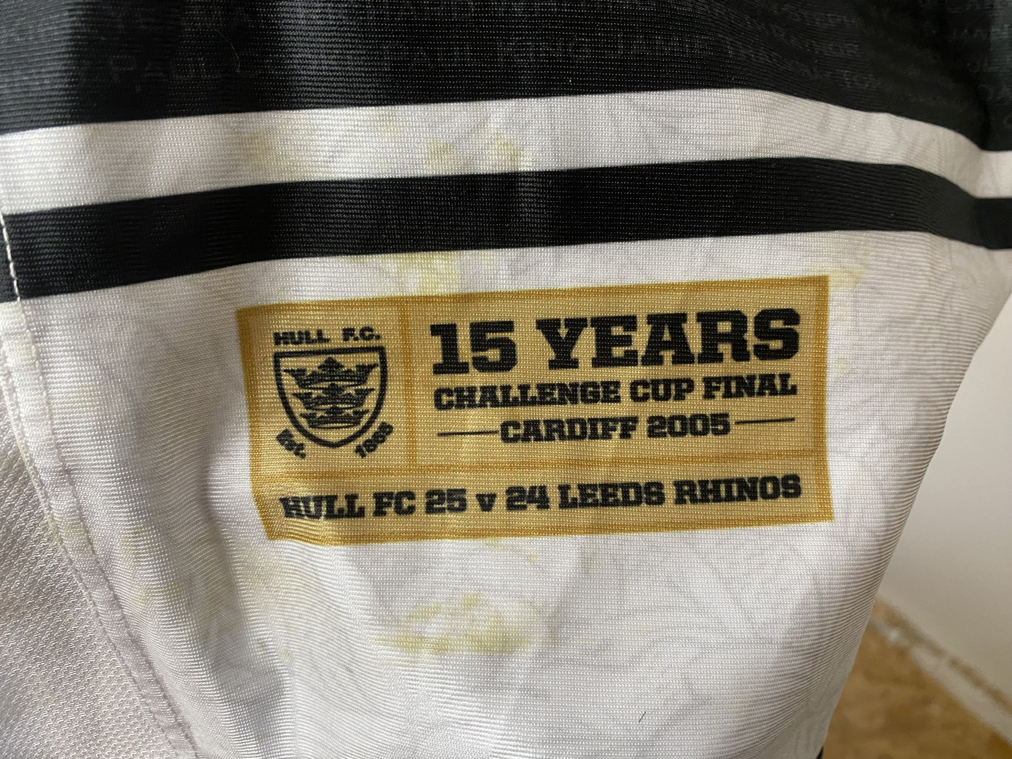 Nike SAO #13 HULL FC 2020 HOME RUGBY MATCH ISSUE SHIRT JERSEY Size US L / EU 52-54 / 3 - 7 Thumbnail