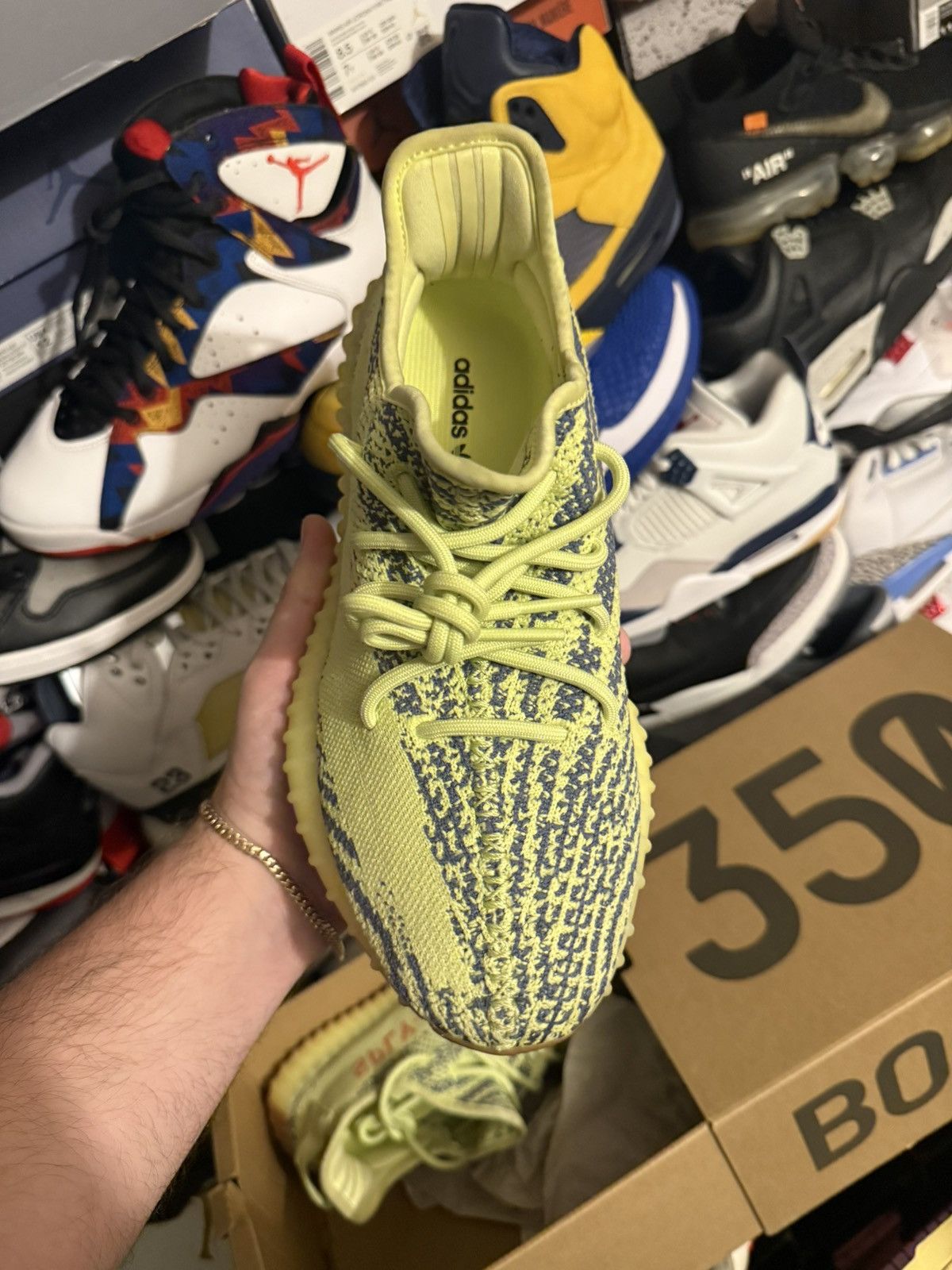Yeezy Yeezy 350 boost semi frozen sz 8 Size US 8 / EU 41 - 2 Thumbnail