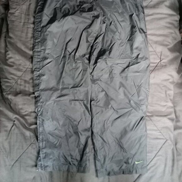 Nike Vintage Nike Lined Wind Pants Joggers Trainers Neon Green Size US 32 / EU 48 - 7 Thumbnail