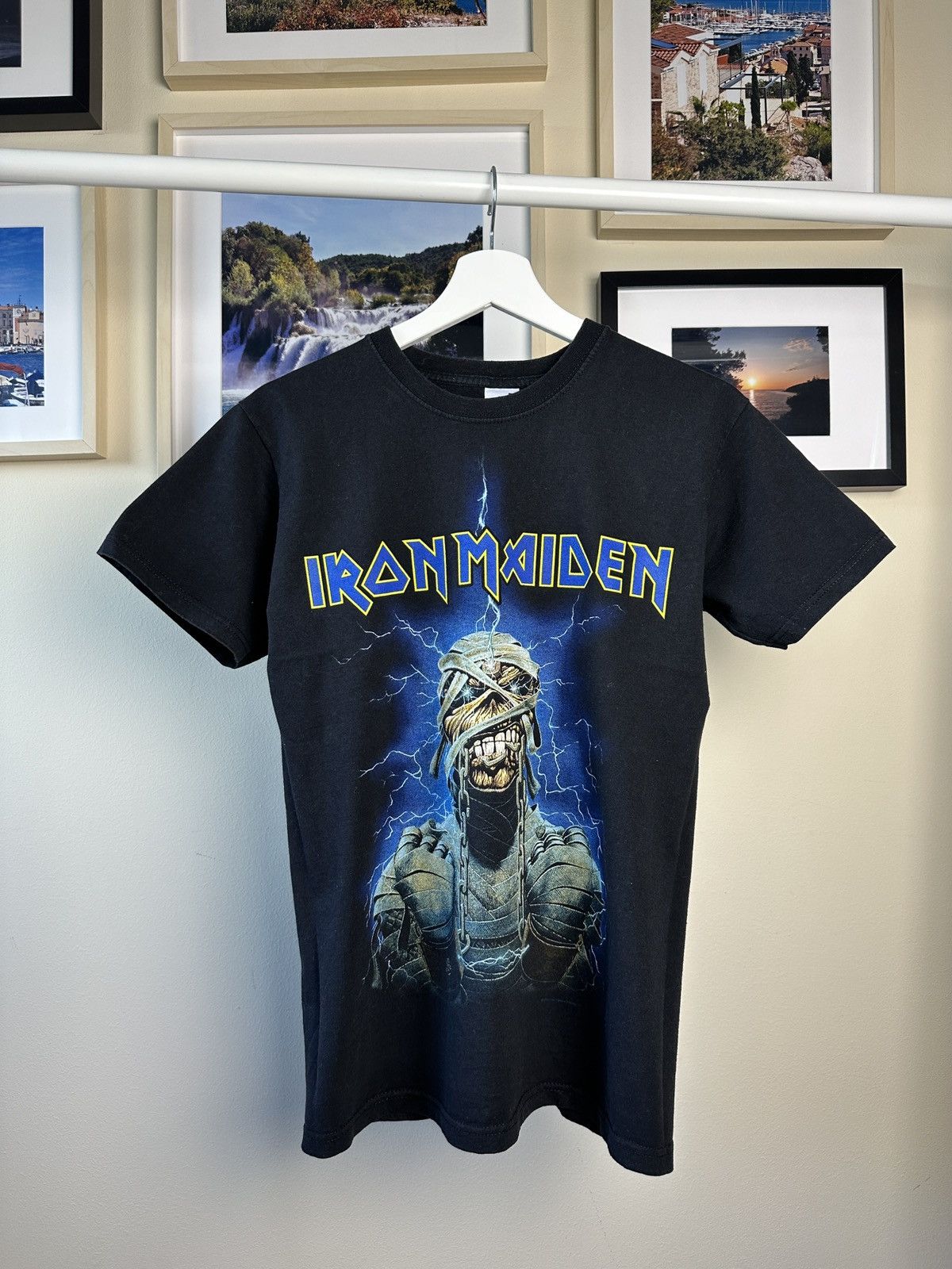 Fruit Of The Loom × Iron Maiden Black T-shirt with graphic Iron Maiden Size US S / EU 44-46 / 1 - 1 Thumbnail