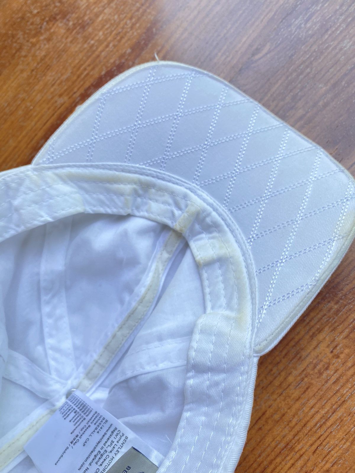 Bentley Bentley white cap Size ONE SIZE - 13 Thumbnail