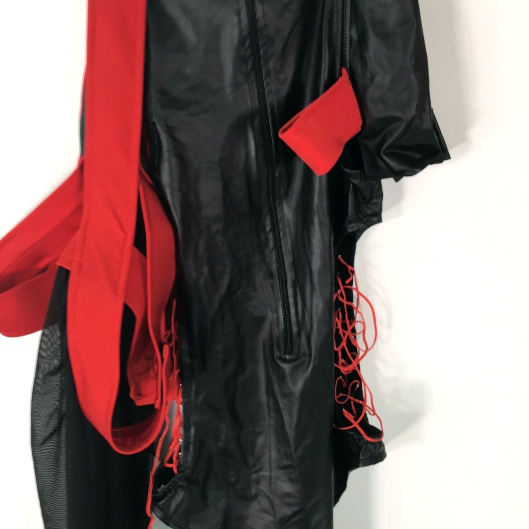 Vintage Forplay Adult Womens Halloween Witch Robe Complete Outfit Set Red Small Size ONE SIZE - 3 Thumbnail