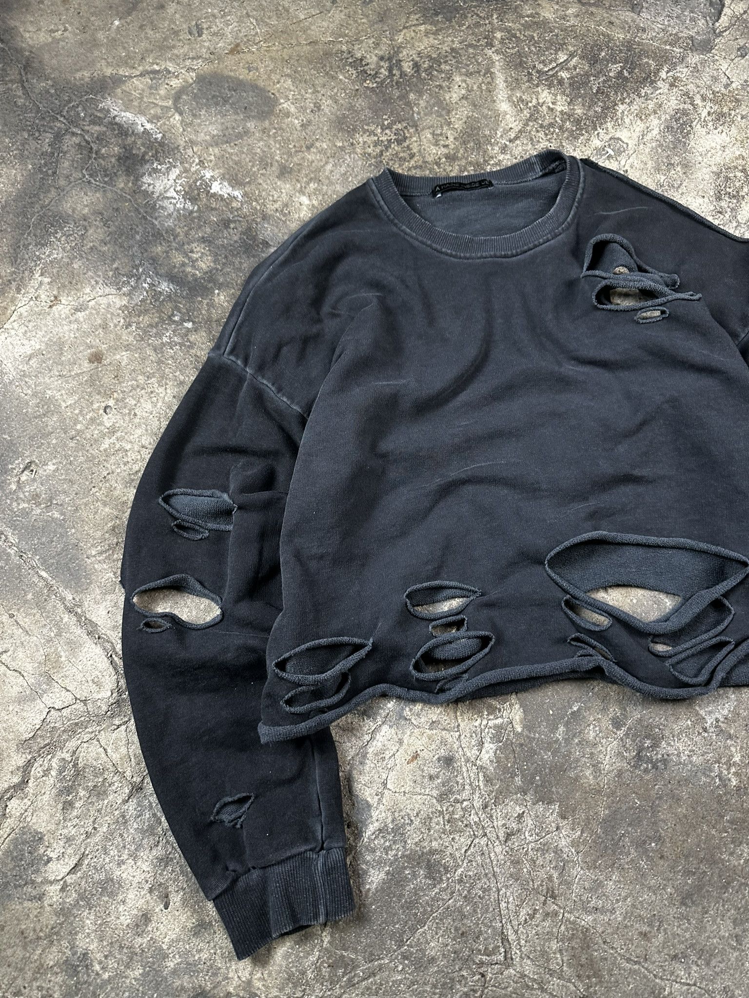 La Haine Inside Us La Haine Inside Us Distressed Avant Garde Boxy Crewneck Size US L / EU 52-54 / 3 - 2 Thumbnail