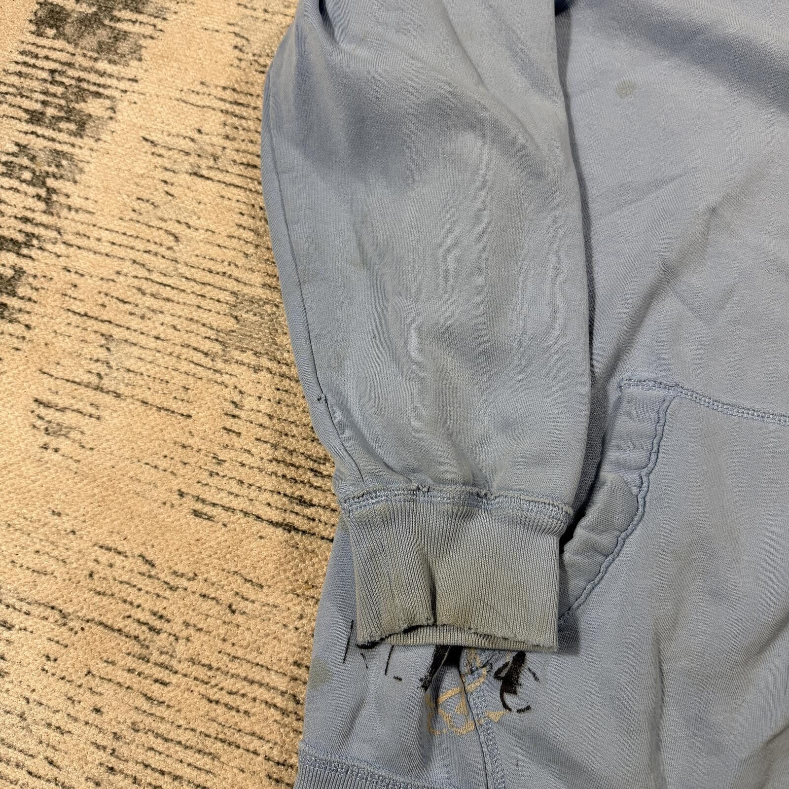 Polo Ralph Lauren Polo Ralph Lauren Thrashed Zipup Hooded Sweatshirt Size US XXL / EU 58 / 5 - 4 Thumbnail