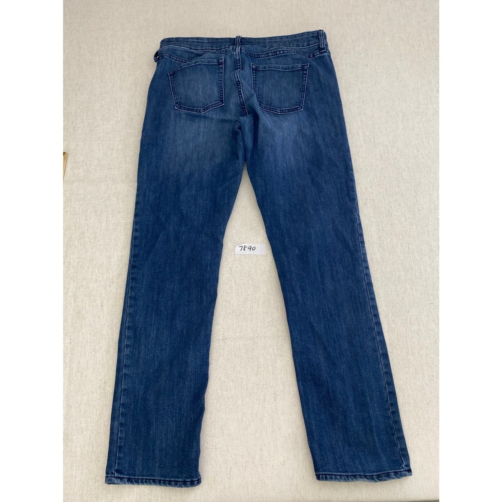 Gap Gap Jeans Womens 10 Blue Denim Regular Real Straight Fit Size 32" / US 10 / IT 46 - 9 Thumbnail