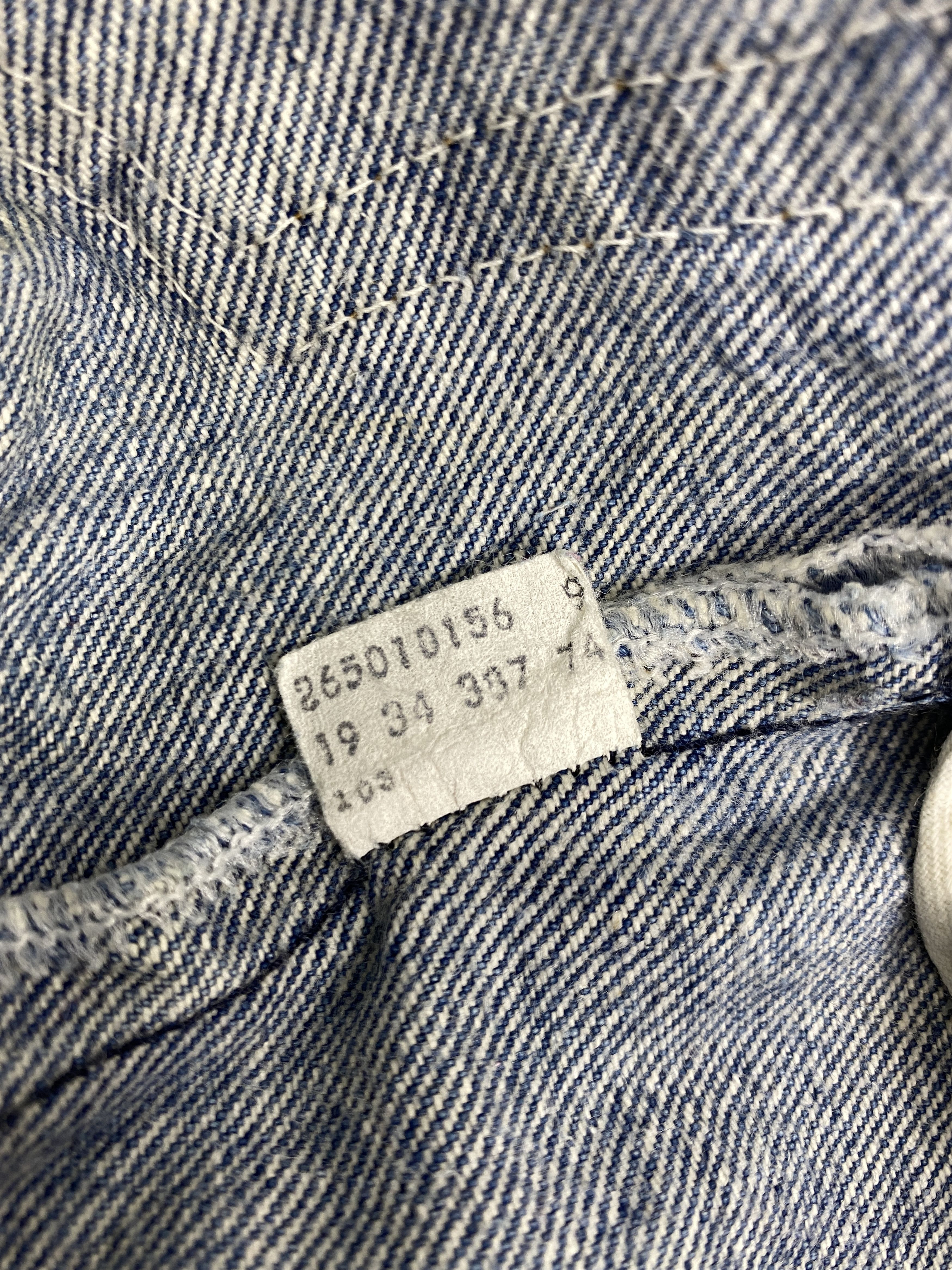 Japanese Brand 80s Faded Blue Vintage Levi's 501 Denim 26 x 30 -JN519 Size US 26 / EU 42 - 10 Thumbnail