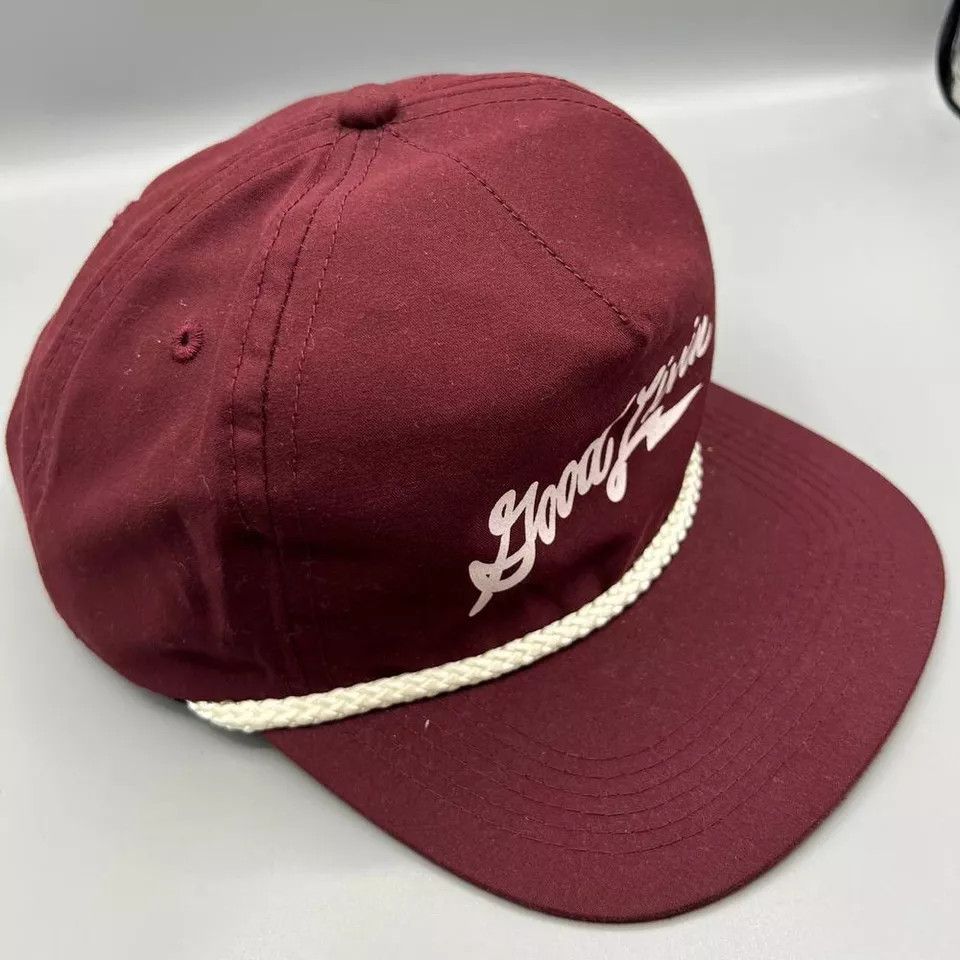 Other Good Livin Hat Men Red Black Skate Snap Back Cap Size ONE SIZE - 3 Thumbnail