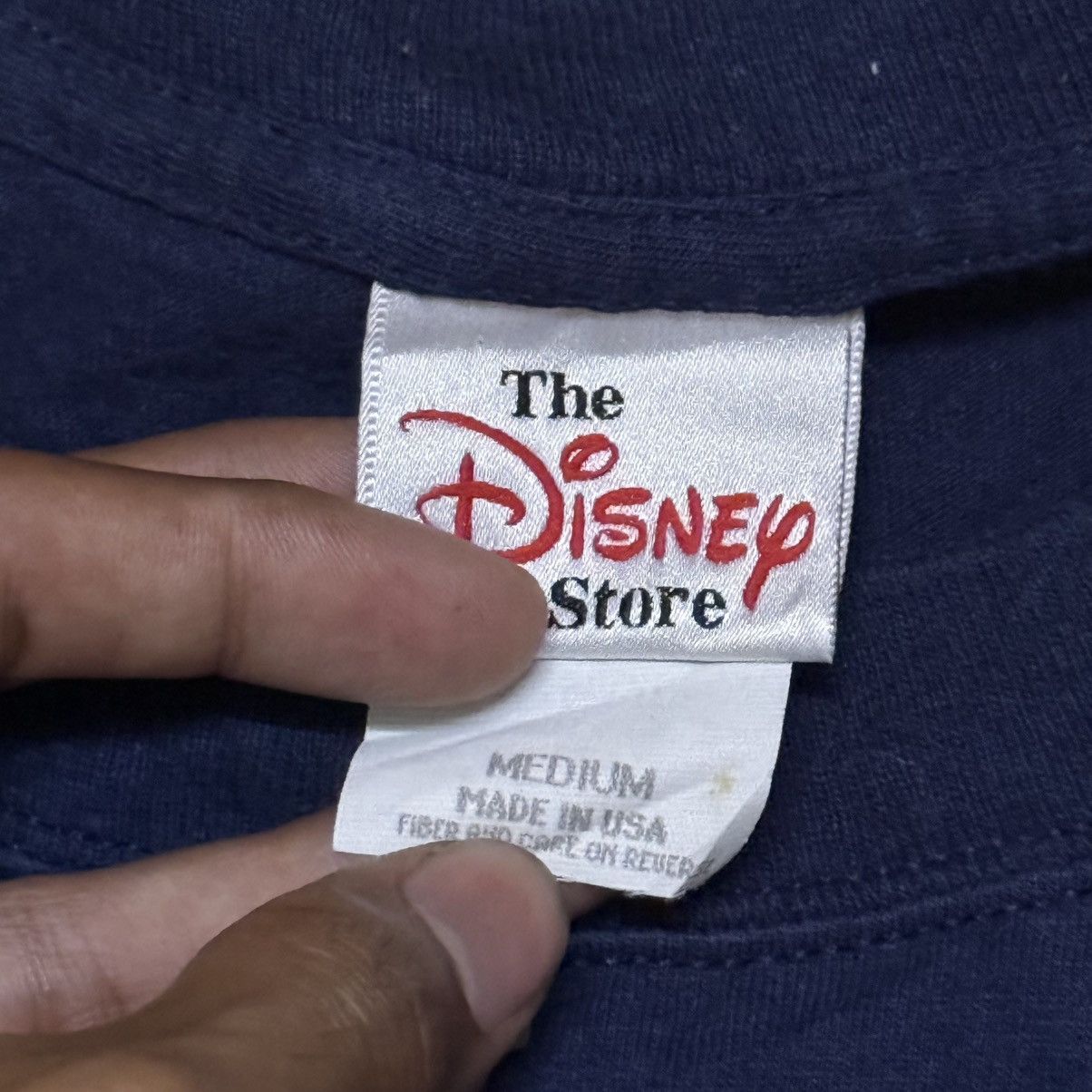 Disney Vintage Mickey Mouse By Disney Big Logo T Shirt Size US M / EU 48-50 / 2 - 5 Thumbnail