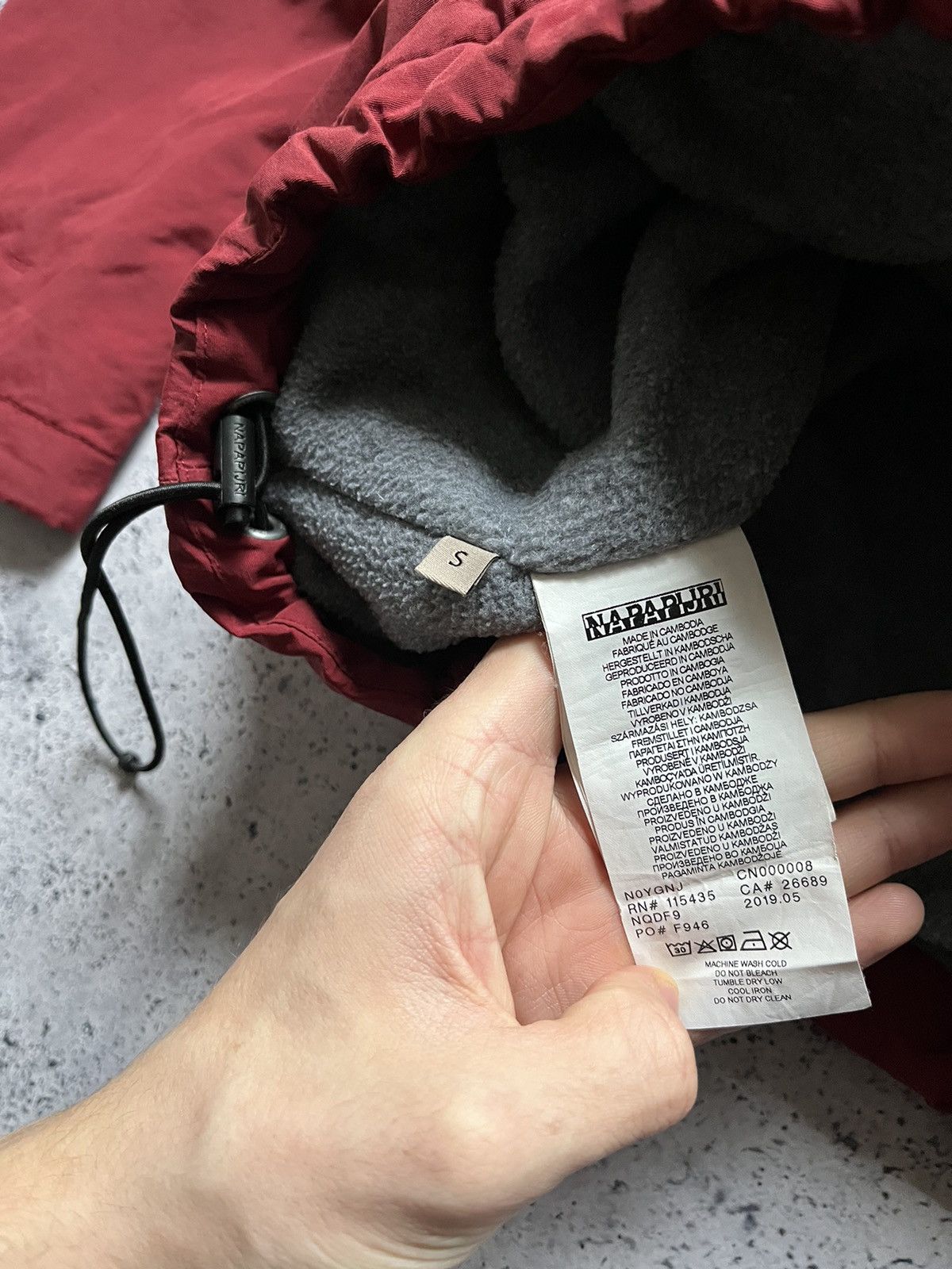 Napapijri × Vintage Vintage Napapijri Skidoo Anorak Outdoor Life Red Size S Y2K Size US S / EU 44-46 / 1 - 11 Thumbnail