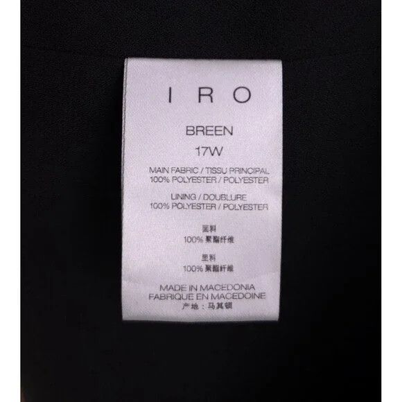 Iro IRO Breen Crepe Cold Shoulder Dress Size FR 36 US 4 S Women Size S / US 4 / IT 40 - 10 Thumbnail