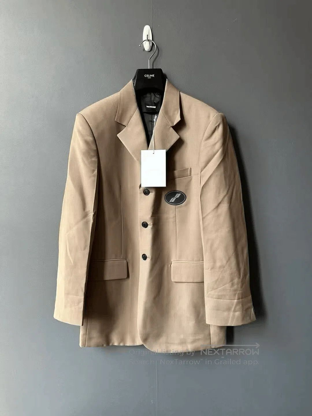 Japanese Brand we11done Rubber Patch Blazer. Size US M / EU 48-50 / 2 - 1 Thumbnail