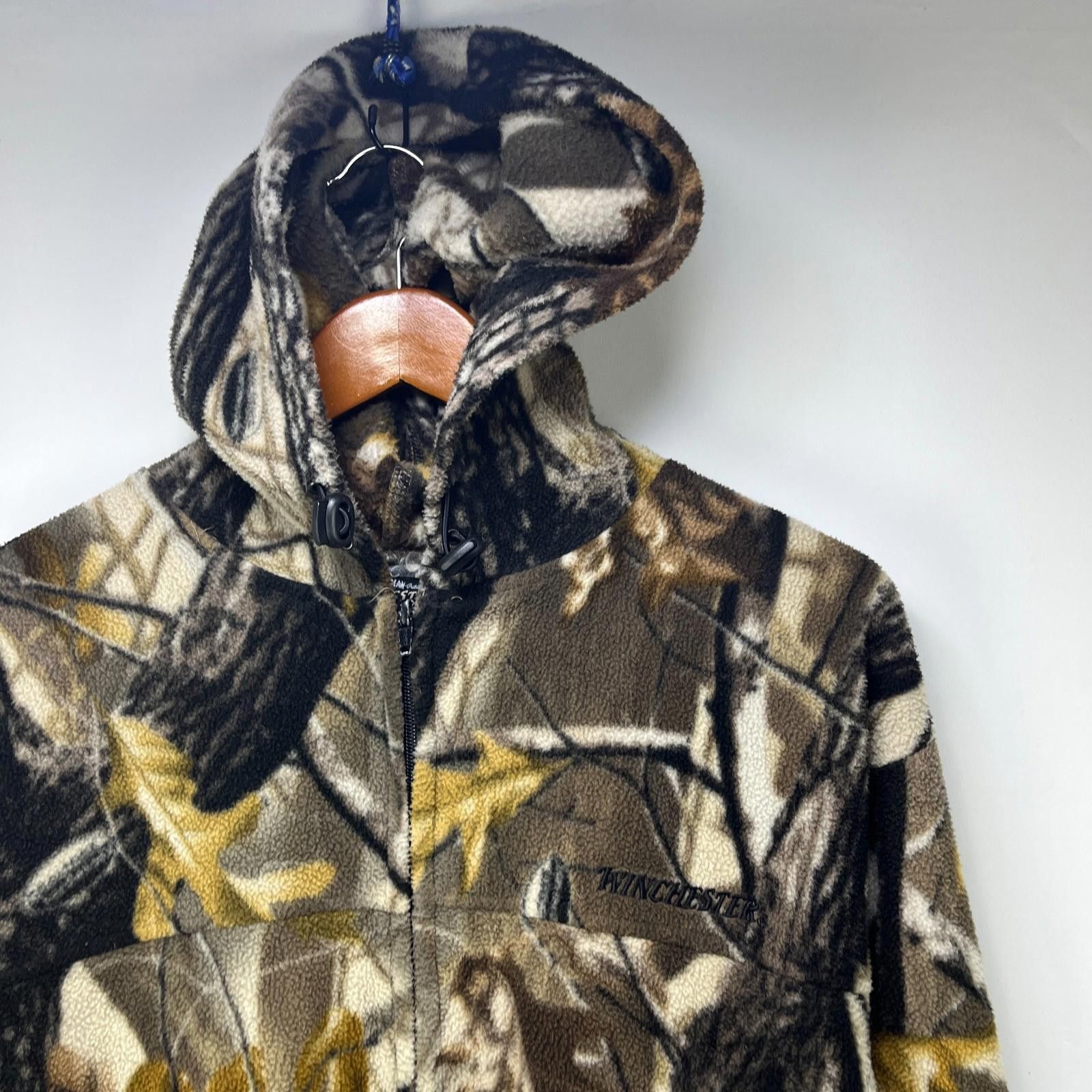 Polo Ralph Lauren Vintage Realtree Camo Zip Up Hoodie Fleece Sweatshirt Medium Size US S / EU 44-46 / 1 - 3 Thumbnail