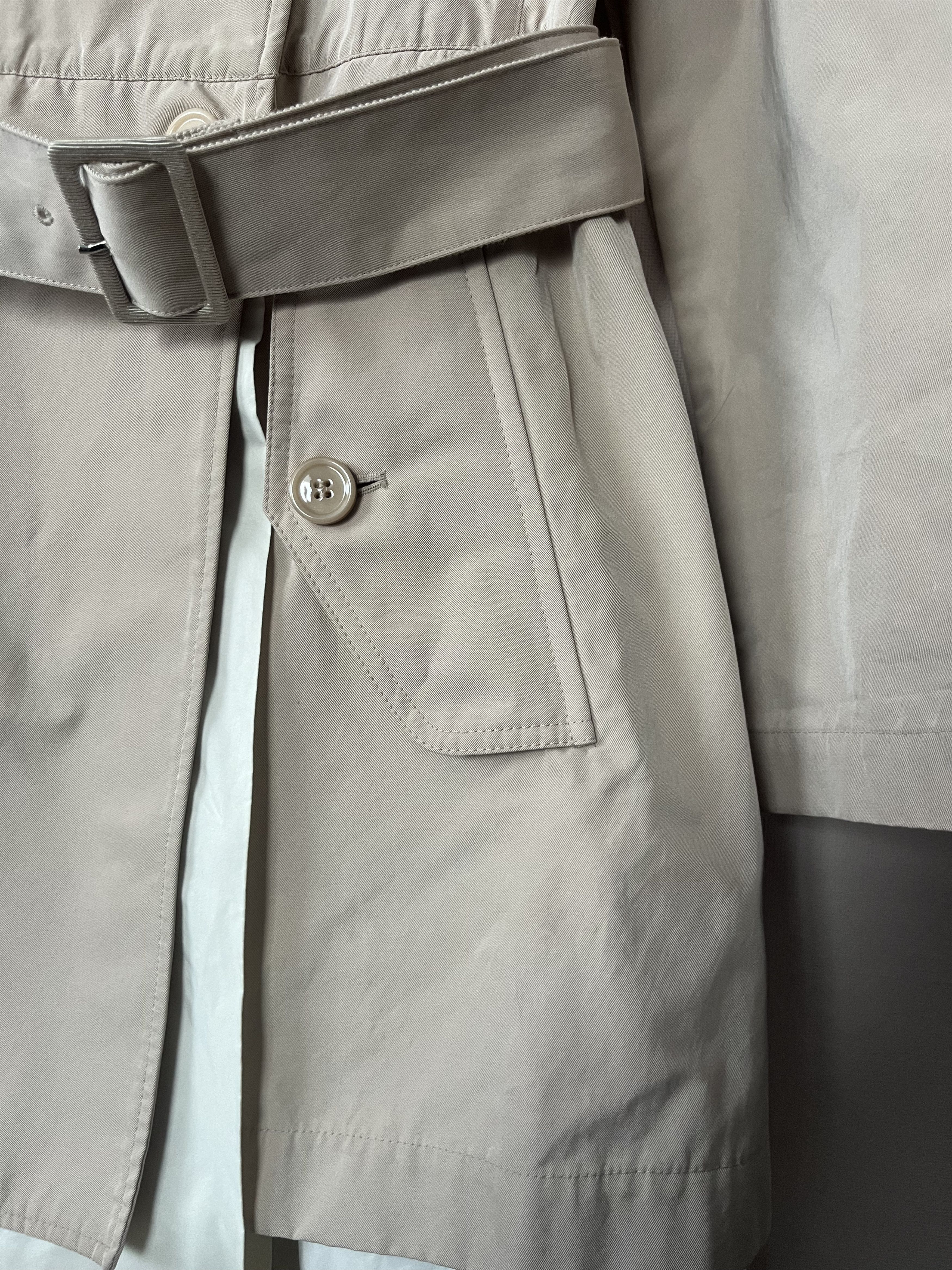 Moncler Moncler Womens Trench Coat Size 1 Adeline Giubotto Size S / US 4 / IT 40 - 7 Thumbnail