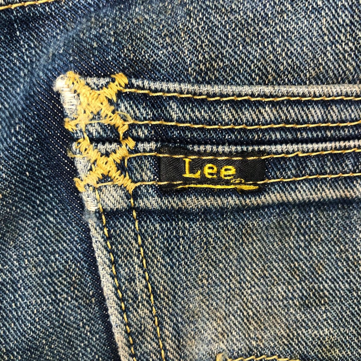 Japanese Brand 🔥VINTAGE DENIM LEE SELVEDGES RED LINE BIKER WEAR Size US 30 / EU 46 - 23 Thumbnail