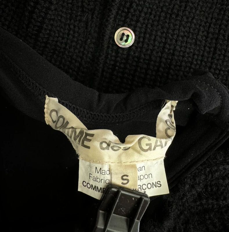 Comme des Garcons Comme Des Garcons Knitted sweater with different materials Size S / US 4 / IT 40 - 6 Thumbnail