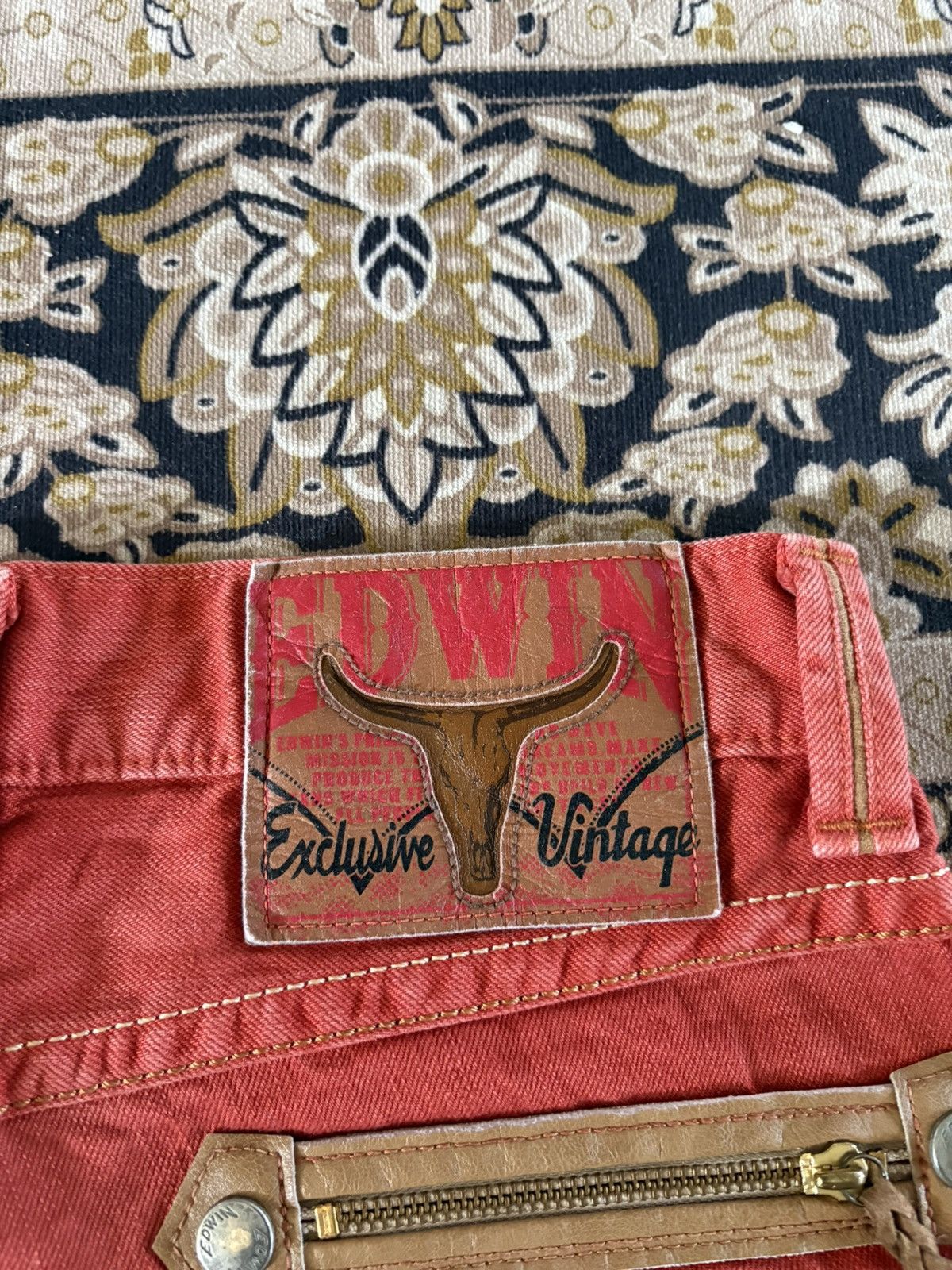 Edwin 🔥RARE🔥🔥Vintage EDWIN Exclusive Vintage Jeans Size US 31 - 8 Thumbnail