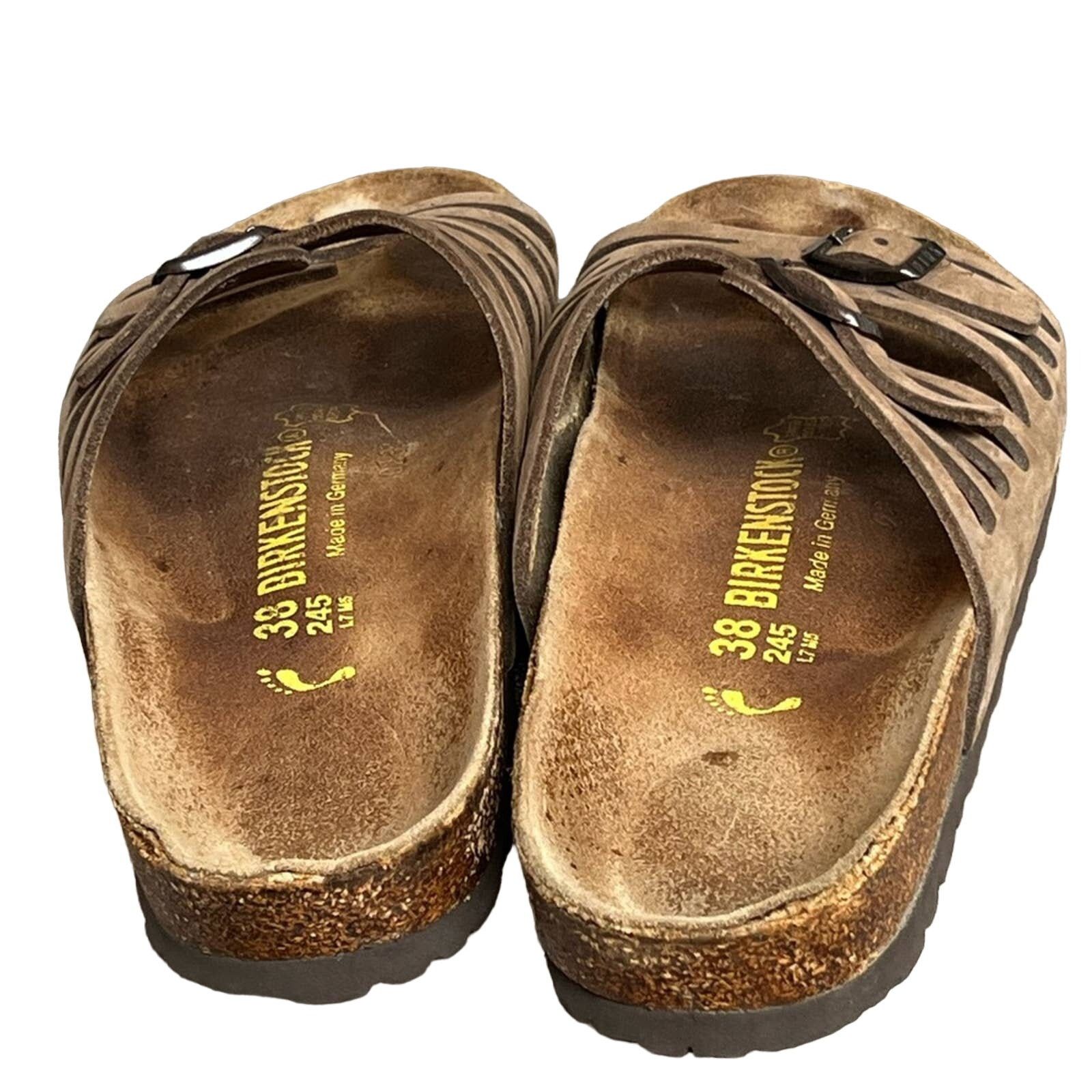 Birkenstock Birkenstock Granada Leather Multi Strap Sandals Women’s Size US 7 / IT 37 - 3 Thumbnail