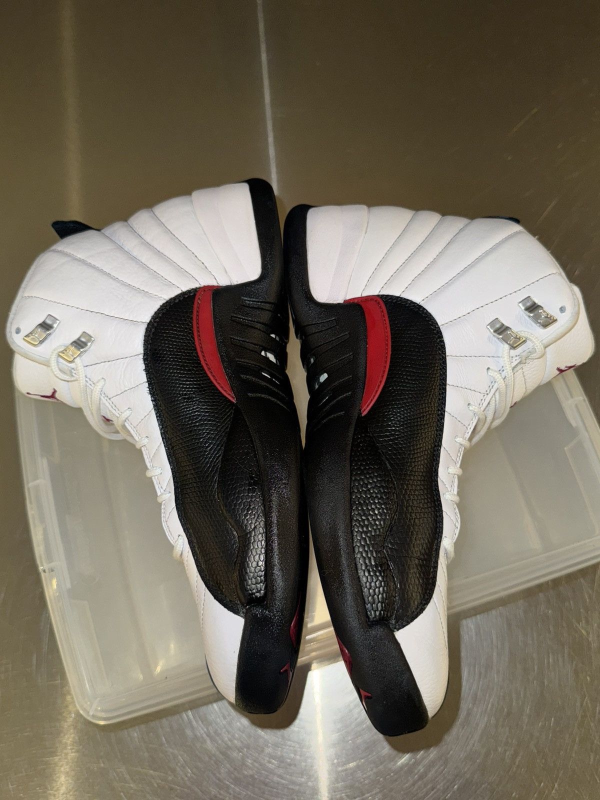 Jordan Brand Nike air jordan Retro 12 Taxi Flip mens size 11 sneakers Size US 11 / EU 44 - 3 Thumbnail