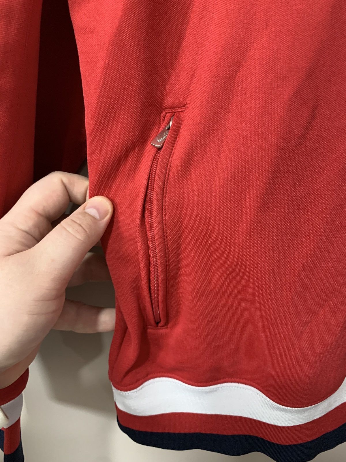 Nike × Vintage Arsenal London Zip Football Jacket Nike Vintage Soccer XXL Size US L / EU 52-54 / 3 - 5 Thumbnail