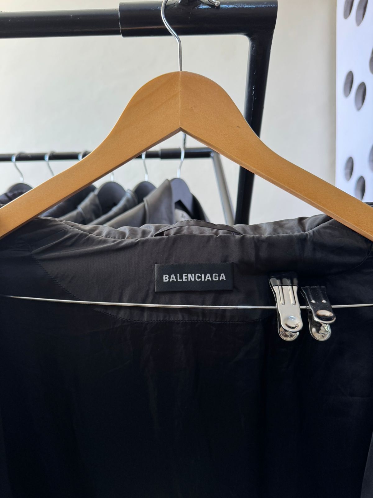 Balenciaga 🕷️💥 Balenciaga back logo jacket Size US M / EU 48-50 / 2 - 12 Thumbnail