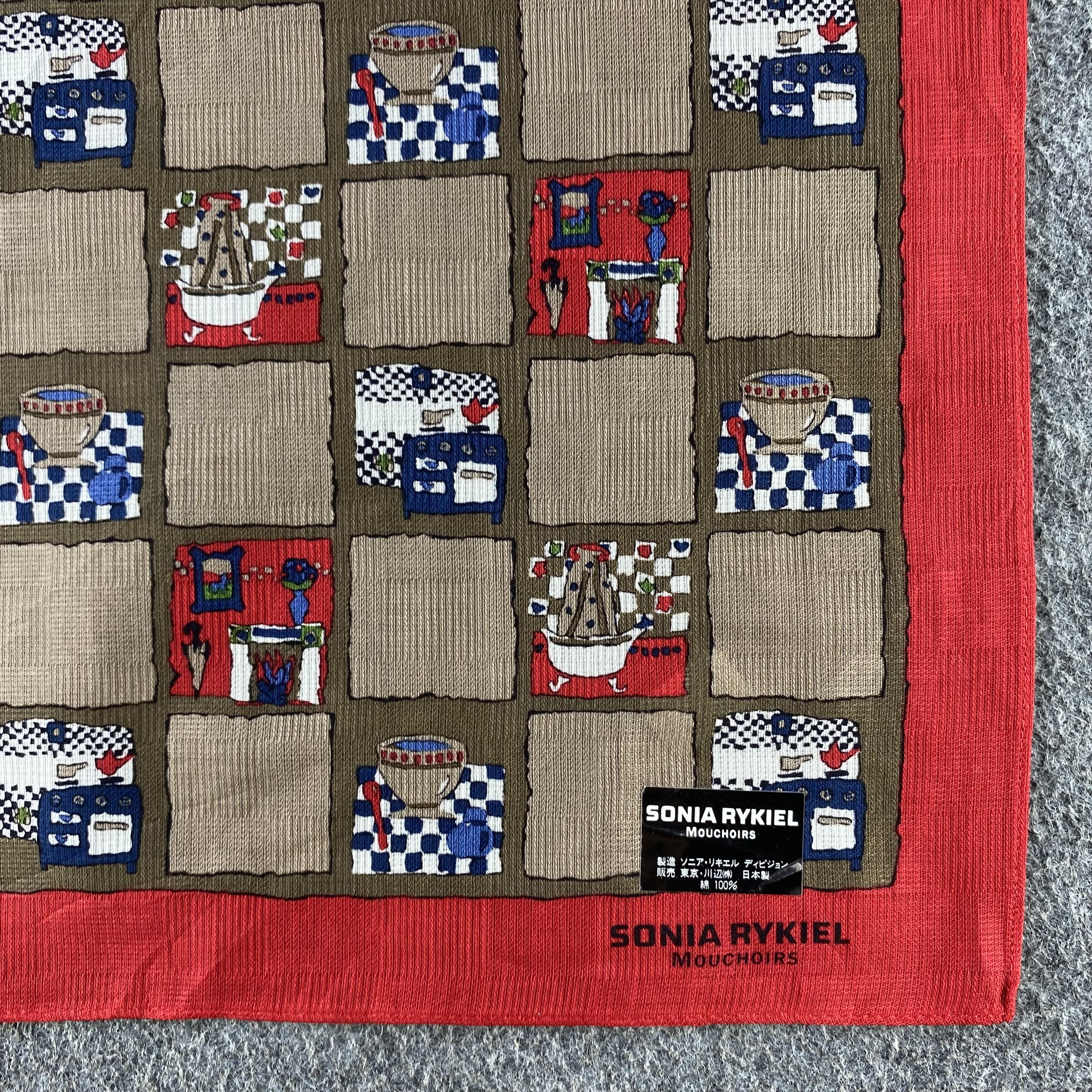 Sonia Rykiel Sonia Rykiel Handkerchief/Neckerchief/Bandana HC576 Size ONE SIZE - 3 Thumbnail