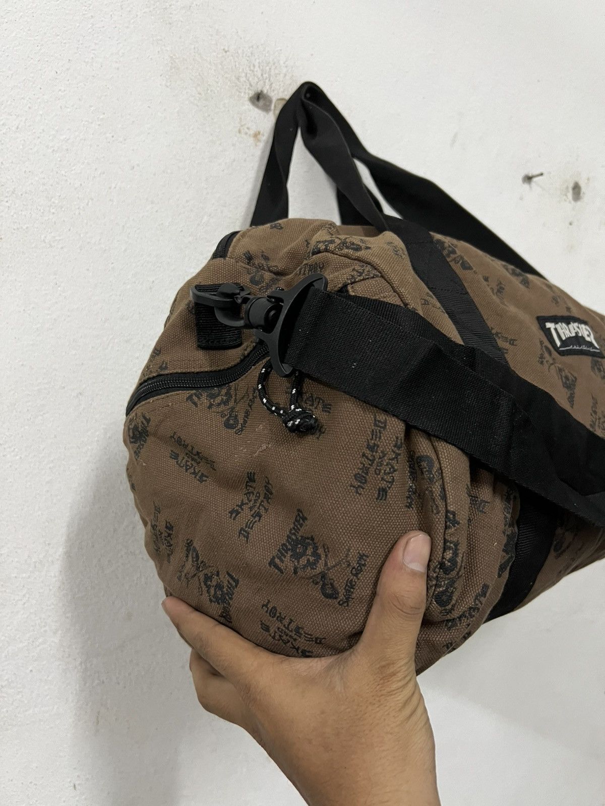 Sex Skateboards × Thrasher Rare Thrasher Full Print Duffle Bag Size ONE SIZE - 5 Thumbnail