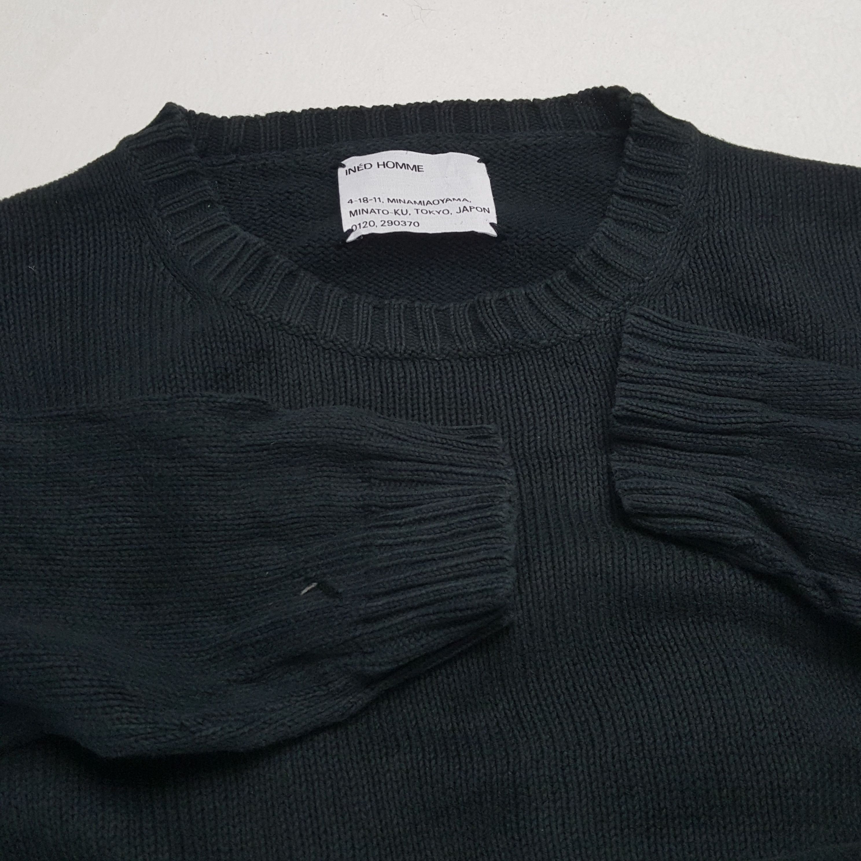 Issey Miyake × Japanese Brand × Vintage Vintage INED HOMME by Issey Miyake SKULLS Custom Knitwear Size US M / EU 48-50 / 2 - 9 Thumbnail