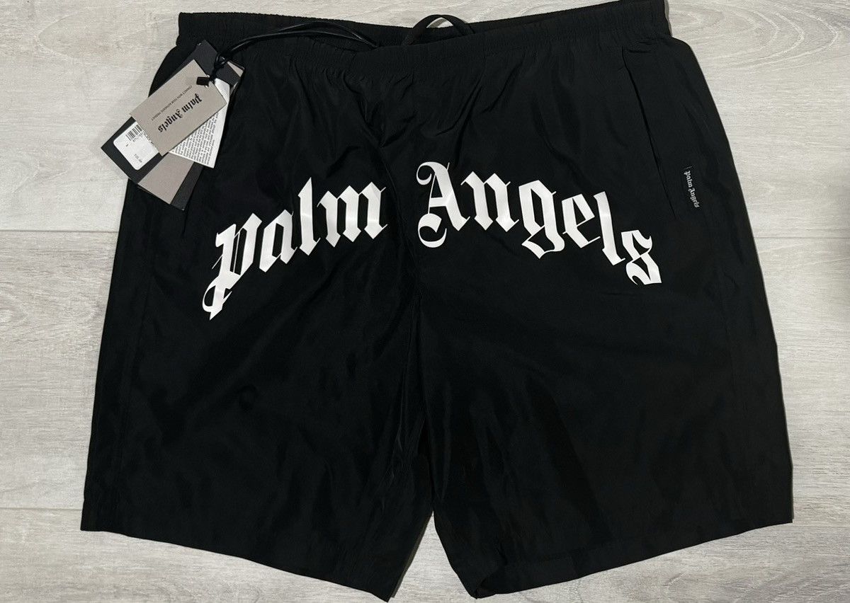Palm Angels Palm Angels Curved Logo Size US 32 / EU 48 - 1 Thumbnail