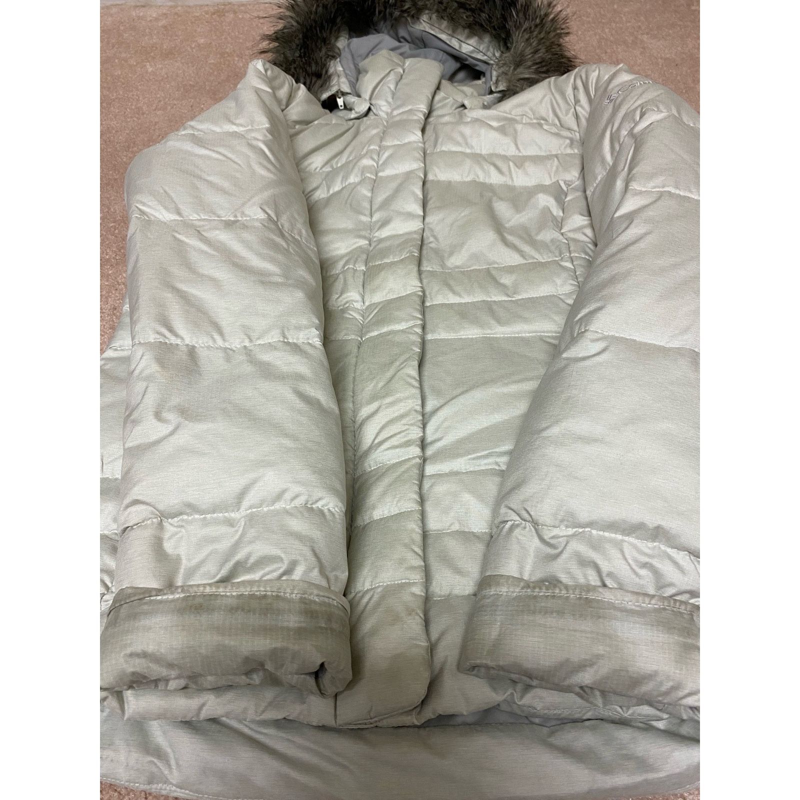Columbia COLUMBIA WOMEN'S MERCURY MAVEN DOWN JACKET Cream SMALL Size S / US 4 / IT 40 - 16 Thumbnail