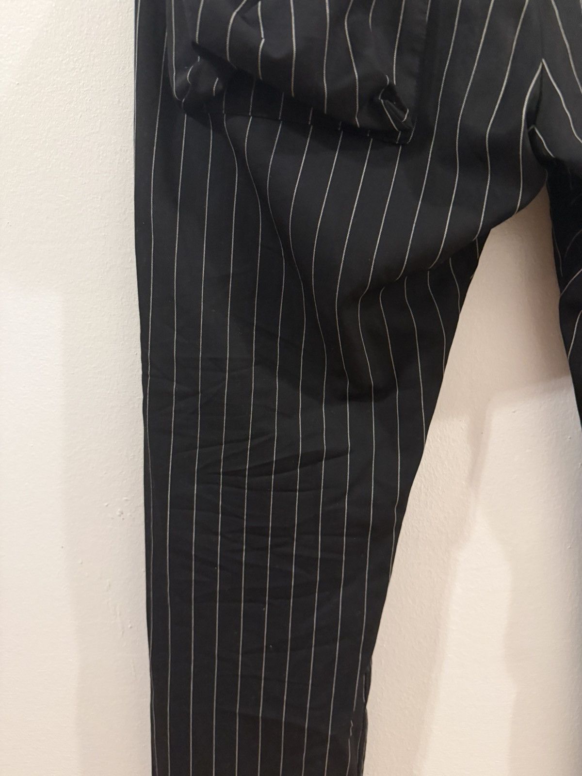 Number (N)ine Number Nine AW05 The High Streets Pinstripe Cargo Pants Size US 32 / EU 48 - 11 Thumbnail