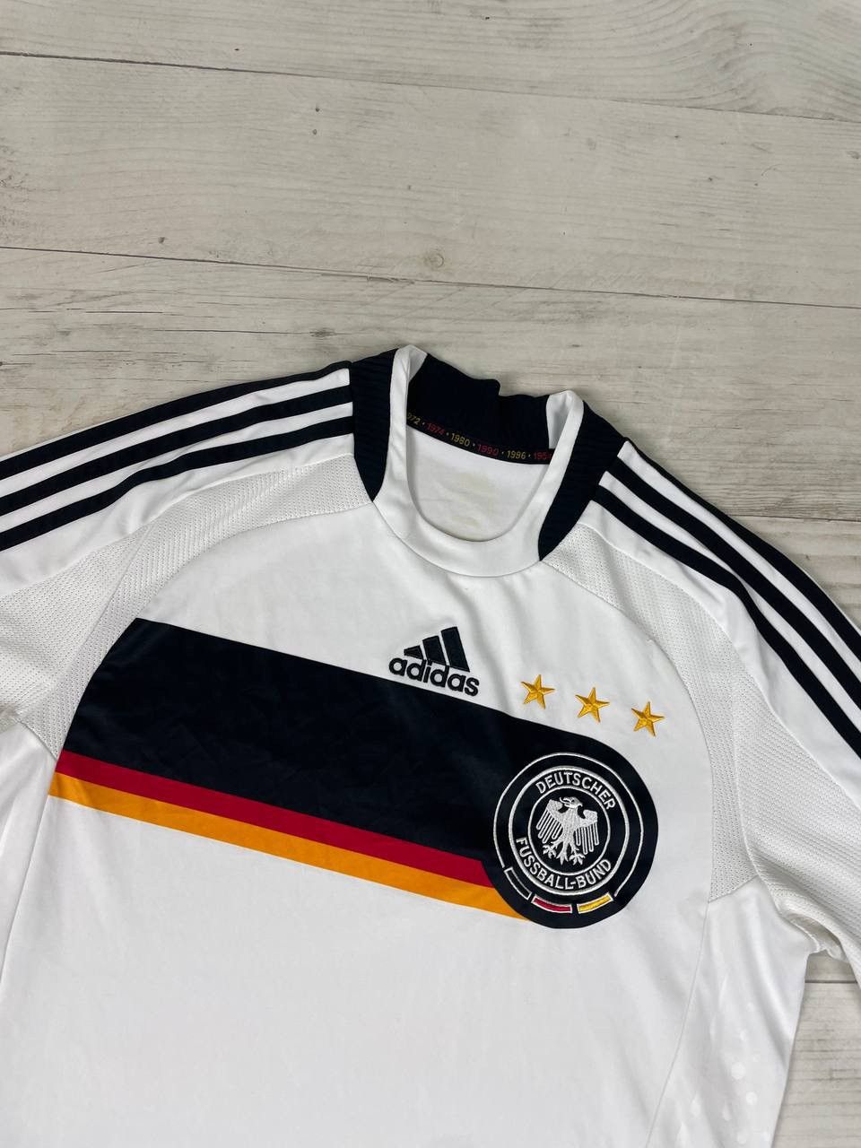 Adidas Adidas GERMANY 2008 2009 HOME FOOTBALL SHIRT SOCCER JERSEY Size US M / EU 48-50 / 2 - 2 Thumbnail